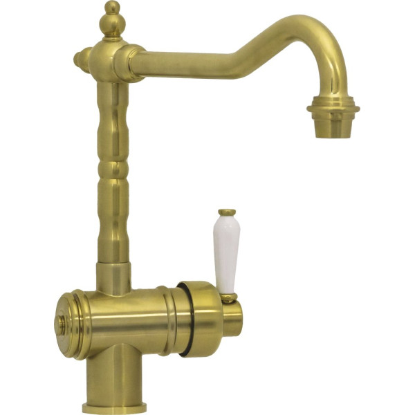 Смеситель Seaman Barcelone SSL-5077 Antique Gold для кухонной мойки