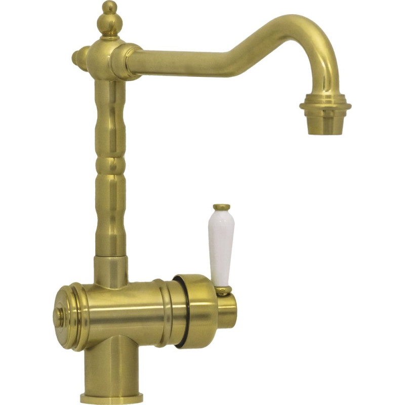 Смеситель Seaman Barcelone SSL-5077 Antique Gold для кухонной мойки