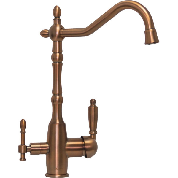 Смеситель Seaman Barcelone SSL-5387 Copper для кухонной мойки