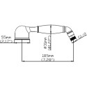 Смеситель Seaman Eco Koblenz SSN-2368D для ванны с душем