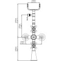 Смеситель Seaman Eco Koblenz SSN-2368D для ванны с душем