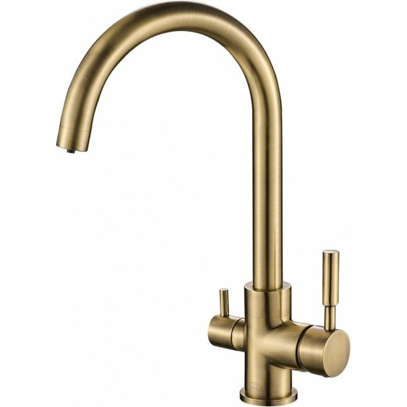 Смеситель Steel Hammer SH 713 BRONZE для кухонной мойки