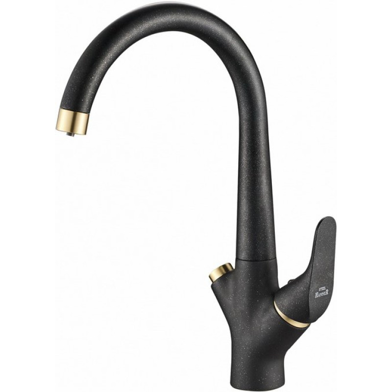 Смеситель Steel Hammer SH 815 BLACK BR для кухонной мойки