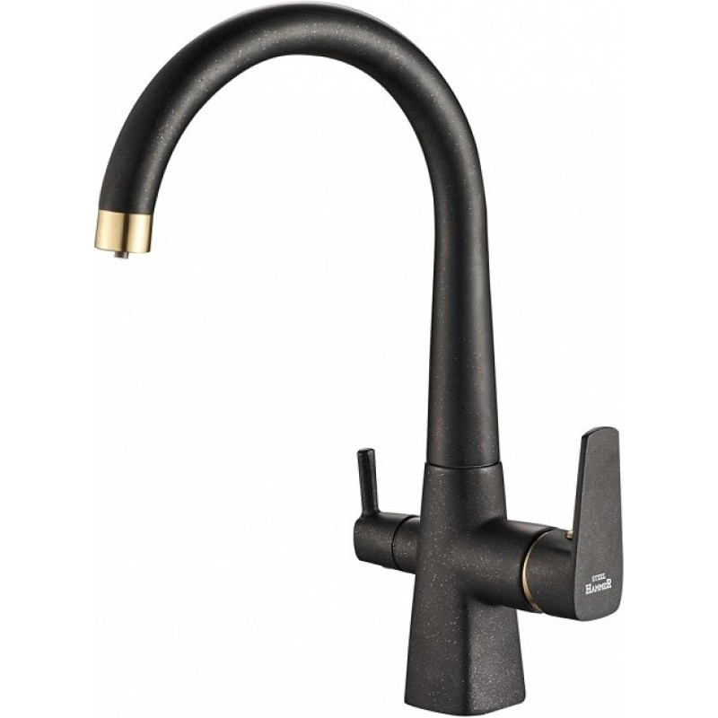 Смеситель Steel Hammer SH 819 BLACK BR для кухонной мойки