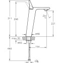 Смеситель VitrA Memoria A42331 для раковины