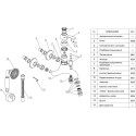 Смеситель Wasserkraft Isar 1301 для ванны с душем, темная бронза