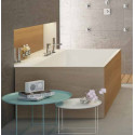 Смеситель Webert Living LV730401015 хром, на борт ванны