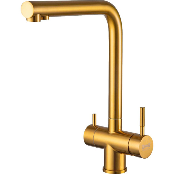 Смеситель Zorg Inox SZR-2020 BRONZE для кухонной мойки