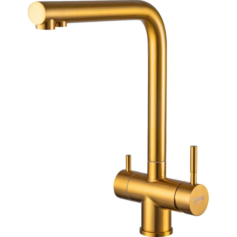 Смеситель Zorg Inox SZR-2020 BRONZE для кухонной мойки