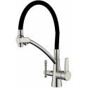 Смеситель Zorg Sanitary ZR 338-6 YF satin для кухонной мойки