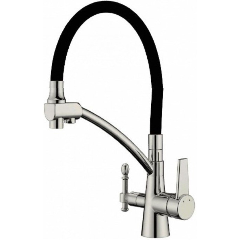 Смеситель Zorg Sanitary ZR 338-6 YF satin для кухонной мойки