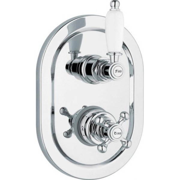 Термостат Cezares Elite VDIM2-T-01-Bi С ВНУТРЕННЕЙ ЧАСТЬЮ, хром