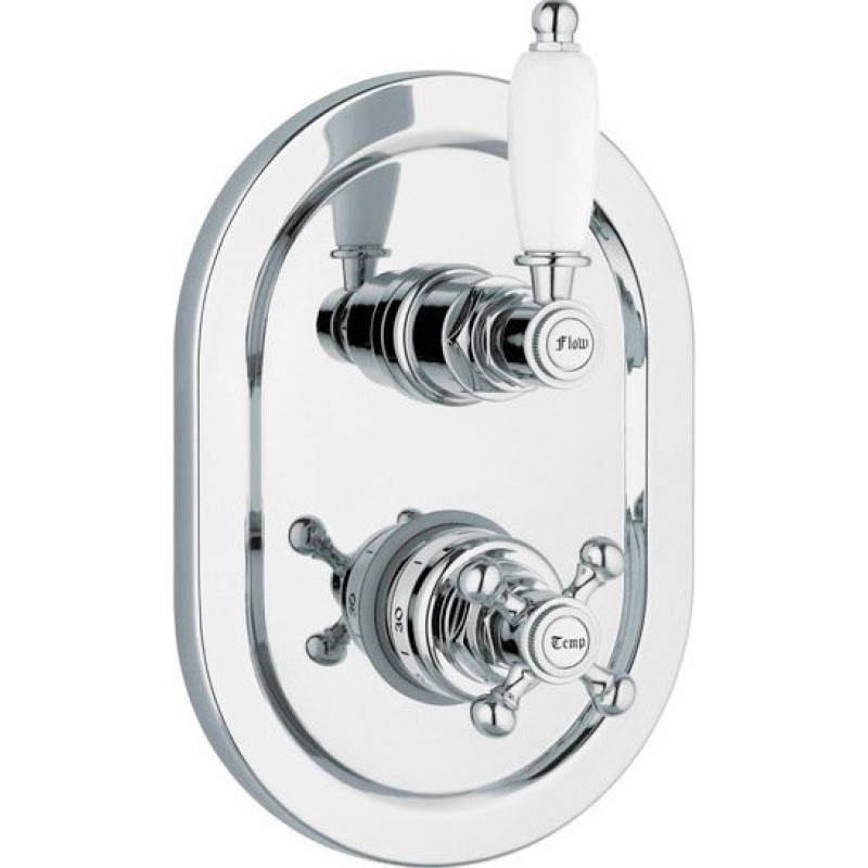 Термостат Cezares Elite VDIM2-T-01-Bi С ВНУТРЕННЕЙ ЧАСТЬЮ, хром