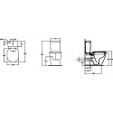 Унитаз-компакт Ideal Standard Connect Cube E803701