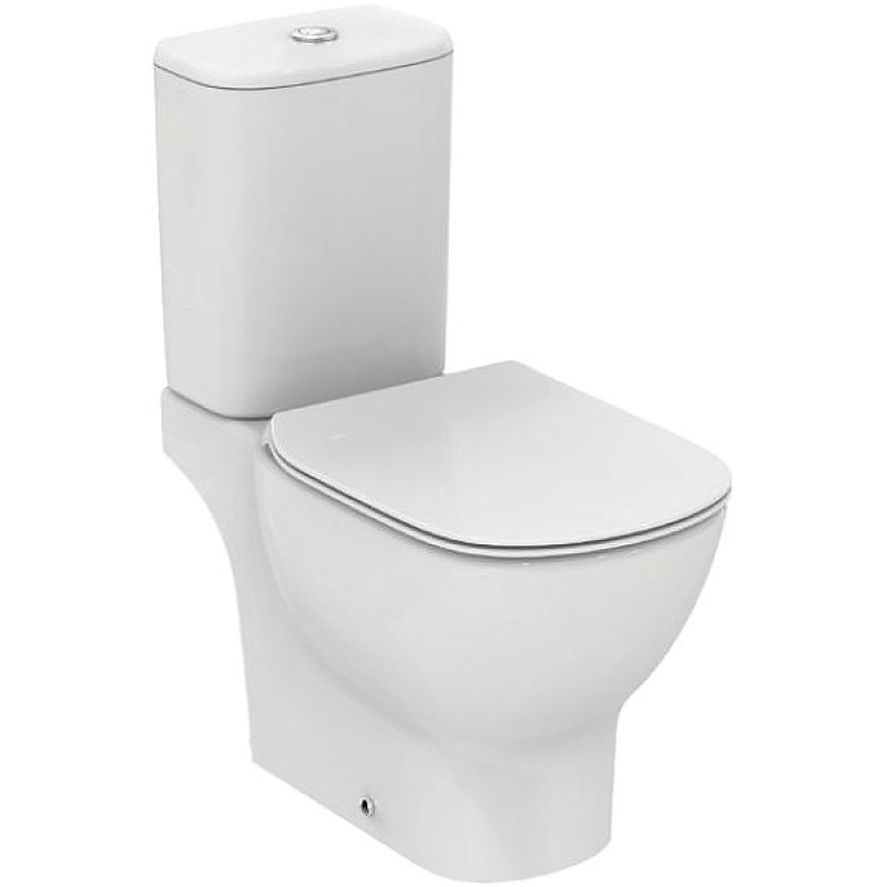 Унитаз-компакт Ideal Standard Tesi AquaBlade T008701 безободковый, с микролифтом