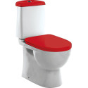 Унитаз-компакт Sanita luxe Best Color Red с микролифтом