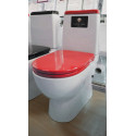 Унитаз-компакт Sanita luxe Best Color Red с микролифтом