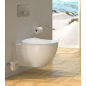 Унитаз подвесной Creavit Free FE322.00100 безободковый + коврик