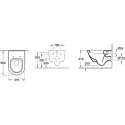 Унитаз подвесной Villeroy & Boch Subway 2.0 Plus 5600 10R1 alpin
