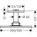 Верхний душ Axor ShowerSolutions 35316000