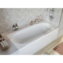 Акриловая ванна Aquanet Lotto 170x75 с каркасом + коврик
