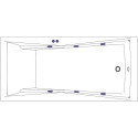 Акриловая ванна Excellent Palace WAEX.PAL17.SOFT 170x75