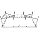 Акриловая ванна Excellent Pryzmat 200x90