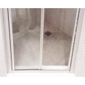 Душевая дверь в нишу GuteWetter Practic Door GK-402 93-97 см стекло бесцветное, профиль матовый хром