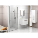Душевая дверь в нишу Ravak CSD1-80 Transparent, профиль блестящий