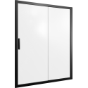 Душевая дверь в нишу STWORKI Стокгольм DE019D2160200 160 см профиль черный матовый, стекло матовое