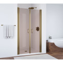 Душевая дверь в нишу Vegas Glass E2P 90 05 05 профиль бронза, стекло бронза