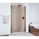 Душевая дверь в нишу Vegas Glass E2P 95 05 05 профиль бронза, стекло бронза