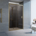 Душевая дверь в нишу Vegas Glass ZP 120 05 05 профиль бронза, стекло бронза