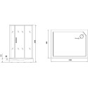 Душевая кабина Grossman GR172QR 120x80 см