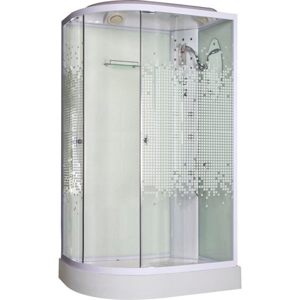 Душевая кабина Niagara NG-303-01RN 120х80х220 мозаика