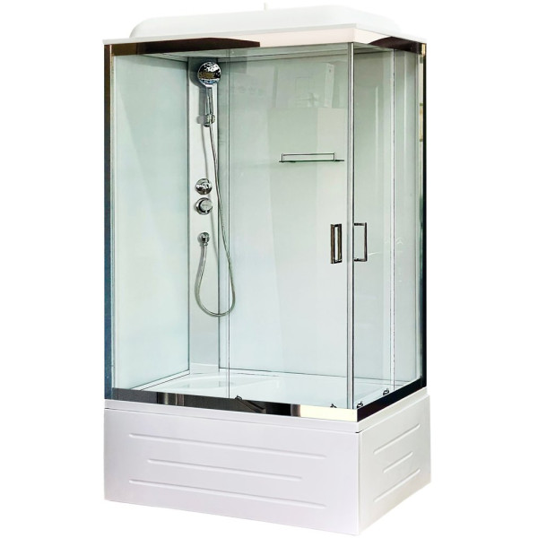 Душевая кабина Royal Bath BP RB8100BP5-WT-CH-L