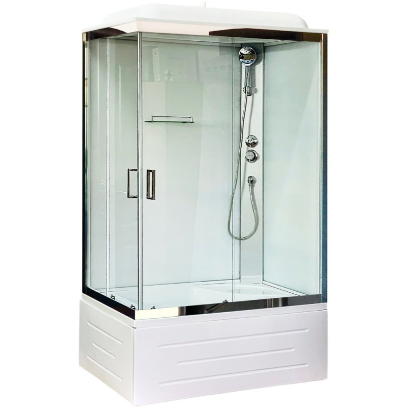 Душевая кабина Royal Bath BP RB8100BP5-WT-CH-R