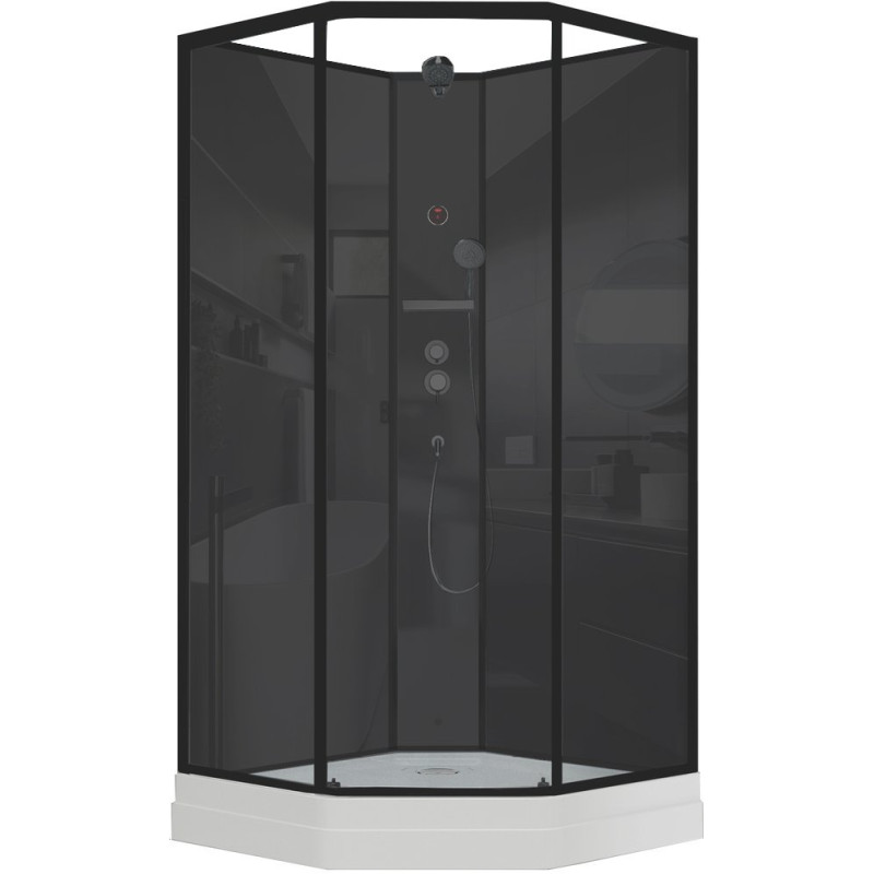 Душевая кабина Timo Premium Ilma-701 B Black
