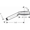 Душевая лейка Hansgrohe Crometta 1jet 26331400