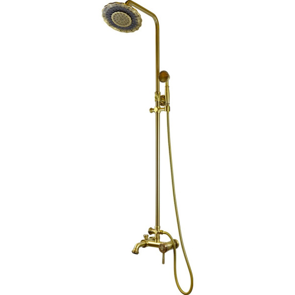 Душевая стойка Bronze de Luxe Windsor 10124DF бронза