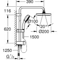 Душевая стойка Grohe New Tempesta Cosmopolitan 27394002