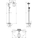 Душевая стойка Hansgrohe Croma 220 Showerpipe 27223000 с термостатом