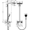 Душевая стойка Hansgrohe Raindance Select E 300 3jet 27127000 Showerpipe