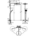 Душевая стойка Hansgrohe Raindance Select S S300 2jet 27133000 Showerpipe