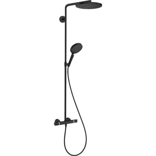 Душевая стойка Hansgrohe Raindance Select S Showerpipe 240 1jet P  27633670 с термостатом, черный