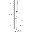 Душевой гарнитур Grohe Euphoria Cube 27936000