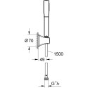Душевой гарнитур Grohe Rainshower Grandera Stick 27993000