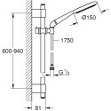 Душевой гарнитур Grohe Rainshower Icon 27277001