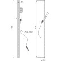 Душевой гарнитур Paini Siena SICR121 хром