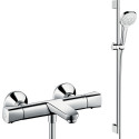 Душевой комплект Hansgrohe Ecostat universal 13123000 термостат + душевой гарнитур Croma Select E Multi 26590400